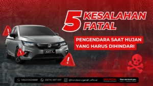 Kesalahan Pengendara Saat Musim Hujan yang Bisa Berakibat Fatal