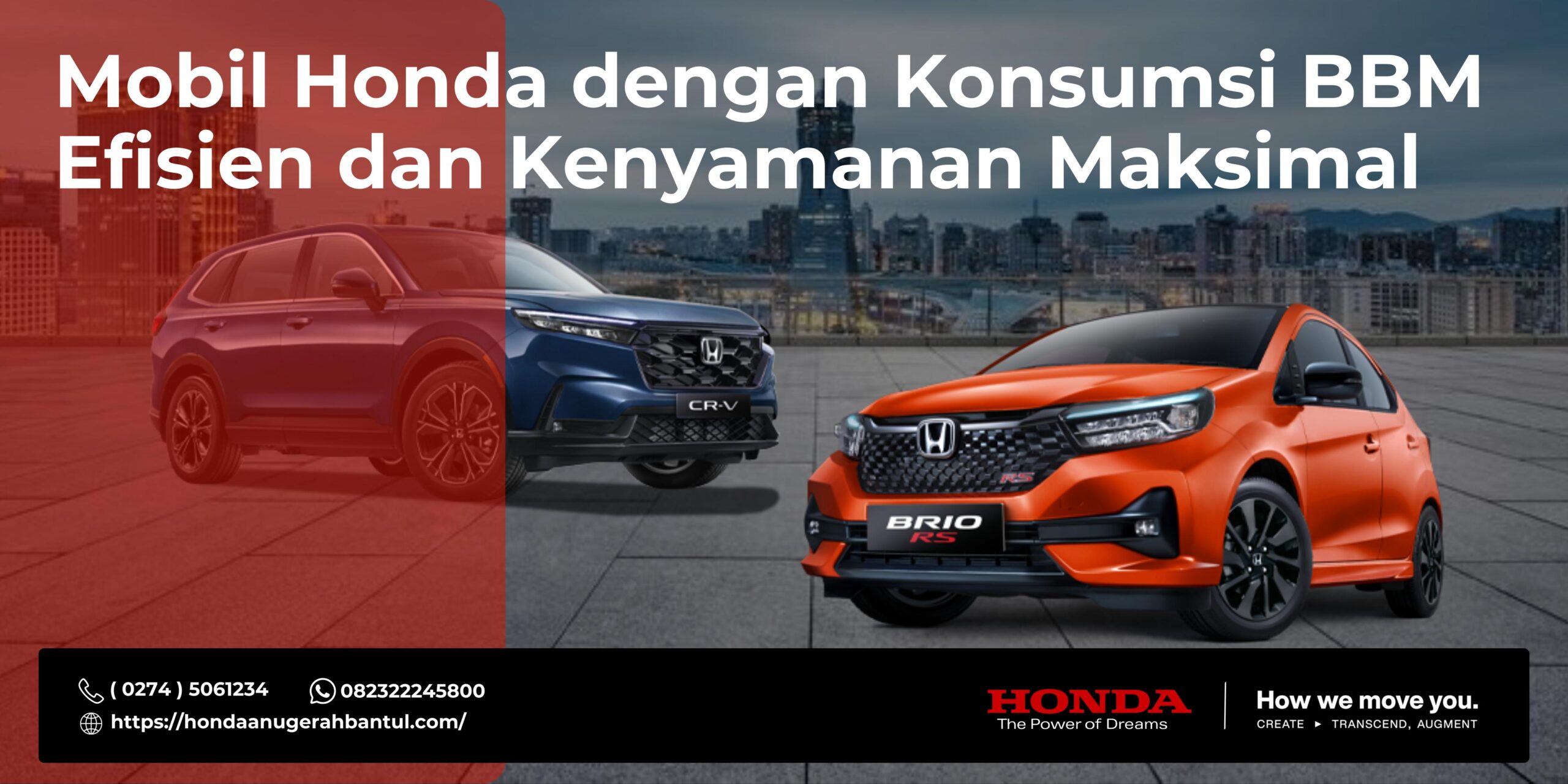 Mobil Honda dengan Konsumsi BBM Efisien dan Kenyamanan Maksimal