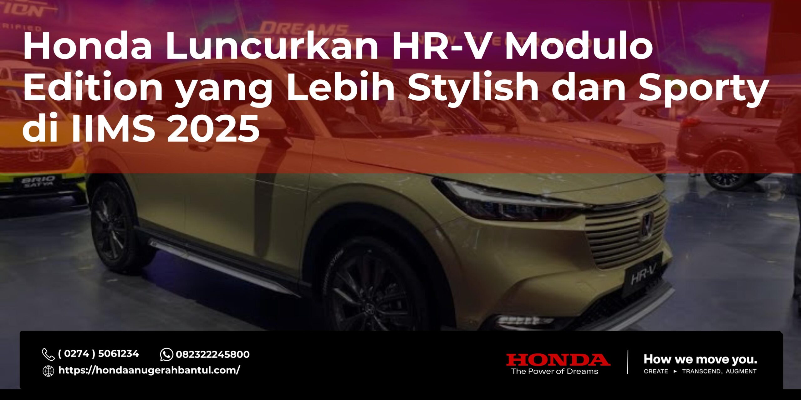 Honda Luncurkan HR-V Modulo Edition yang Lebih Stylish dan Sporty di IIMS 2025