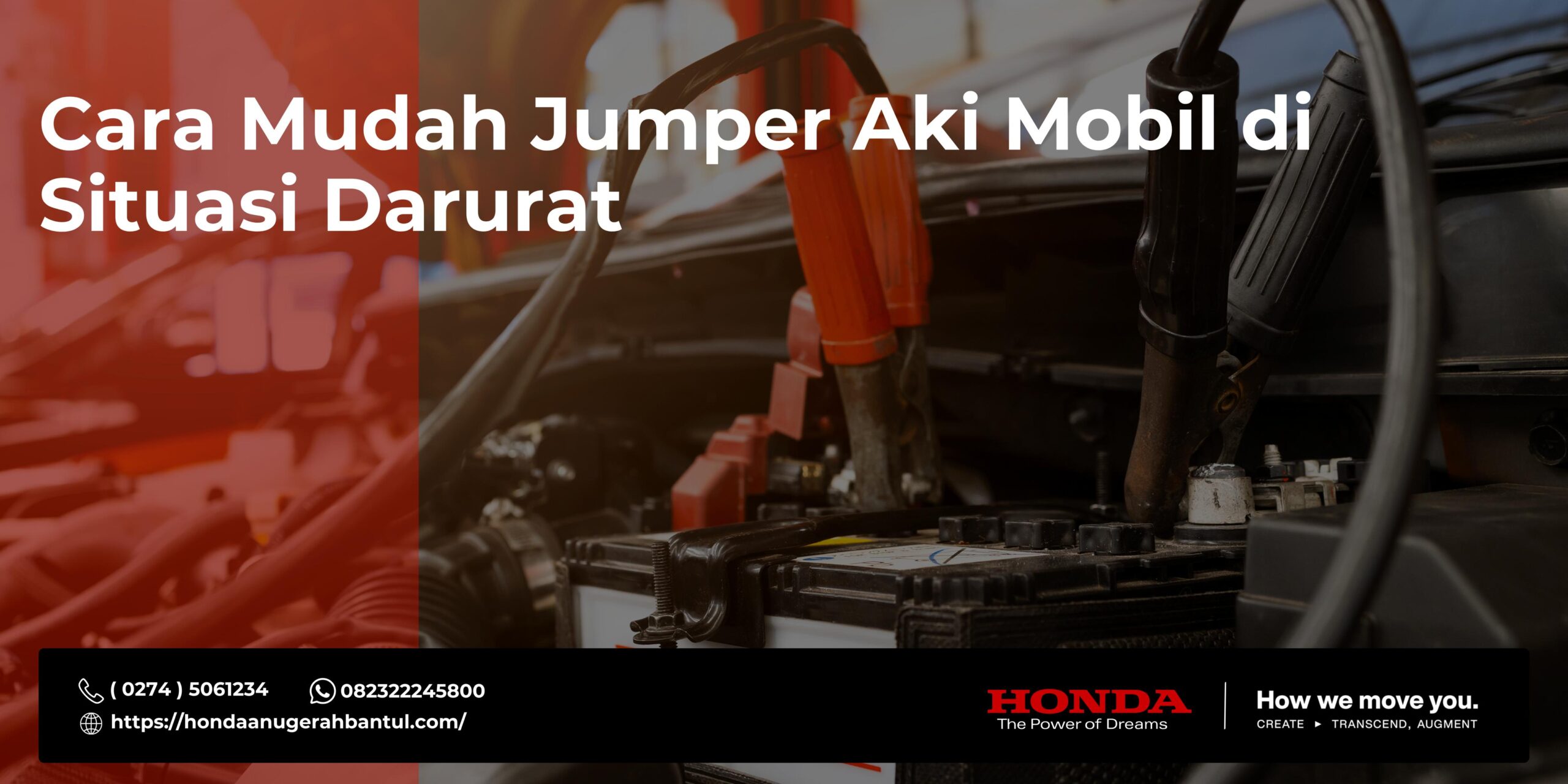 Cara Mudah Jumper Aki Mobil di Situasi Darurat