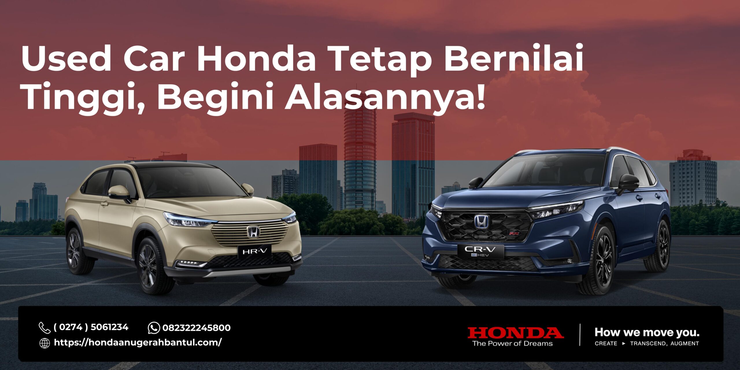Used Car Honda Tetap Bernilai Tinggi, Begini Alasannya!