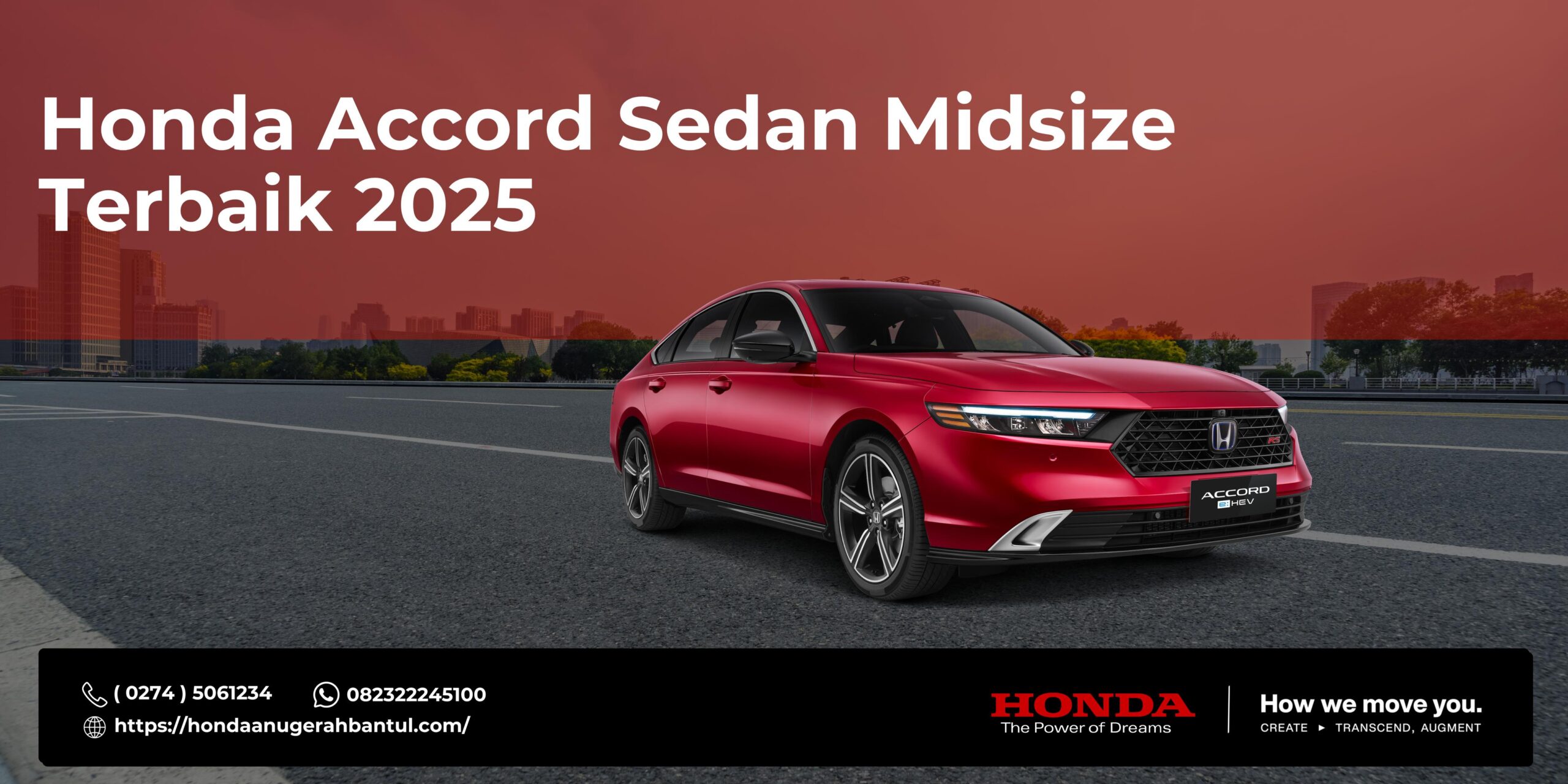 Honda Accord Sedan Midsize Terbaik 2025
