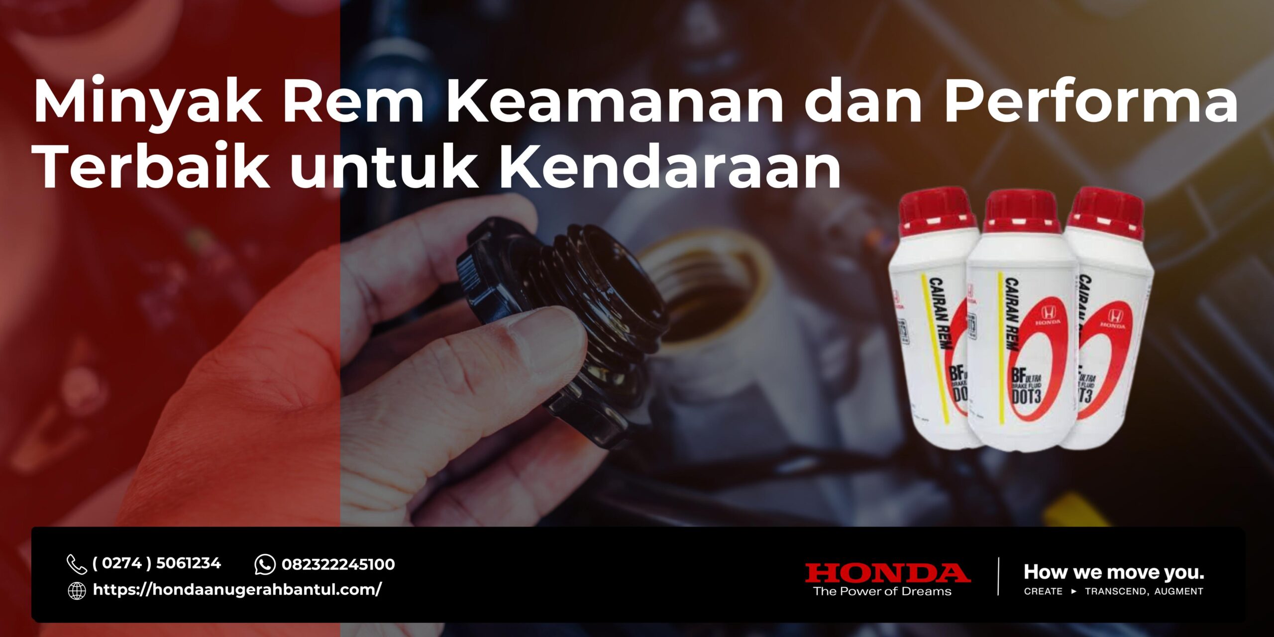 Minyak Rem Keamanan dan Performa Terbaik untuk Kendaraann