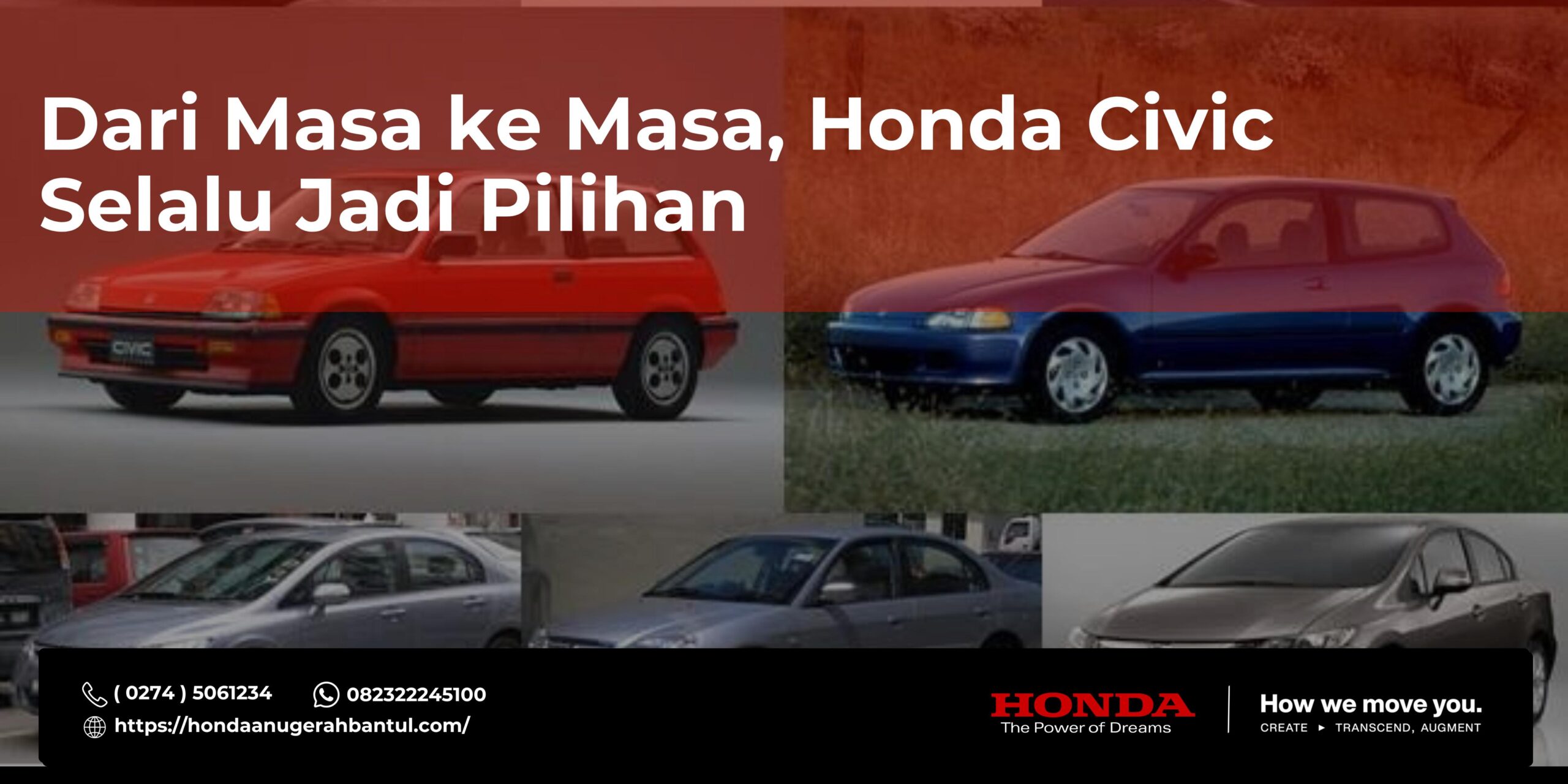 Dari Masa ke Masa, Honda Civic Selalu Jadi Pilihan