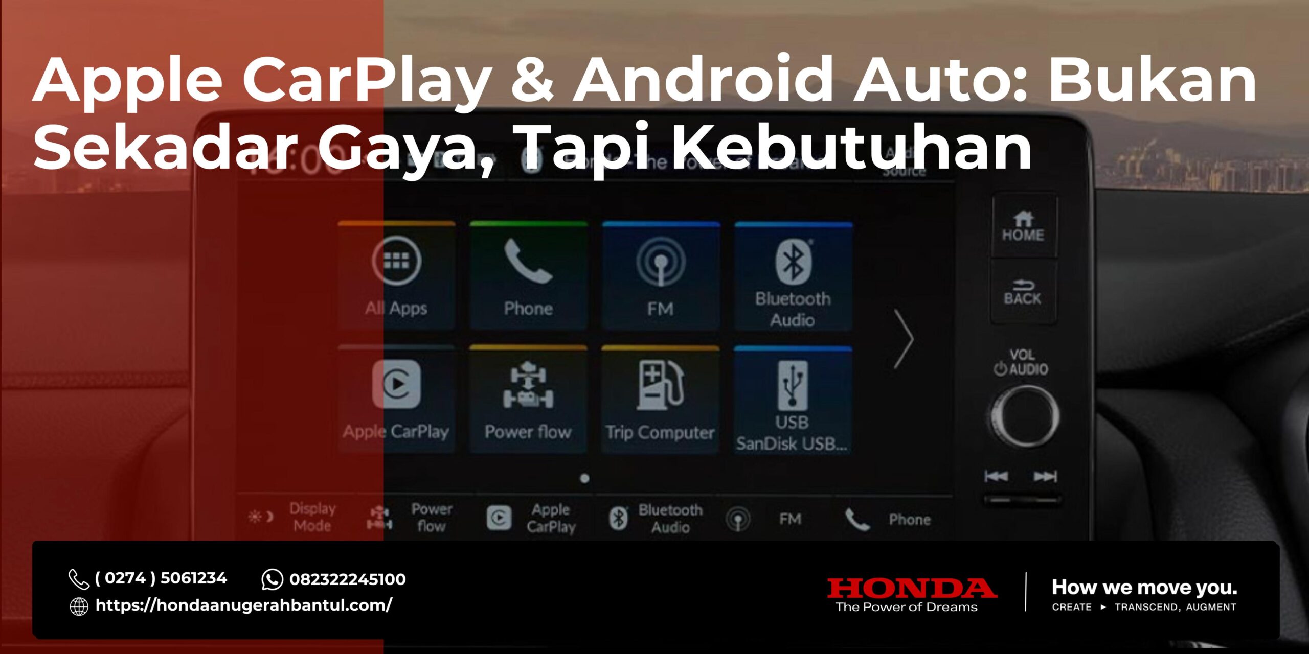 Apple CarPlay & Android Auto: Bukan Sekadar Gaya, Tapi Kebutuhan!