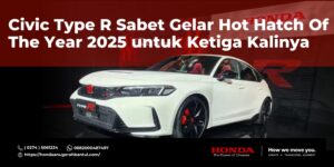 Civic Type R Sabet Gelar Hot Hatch of the Year 2025 untuk Ketiga Kalinya