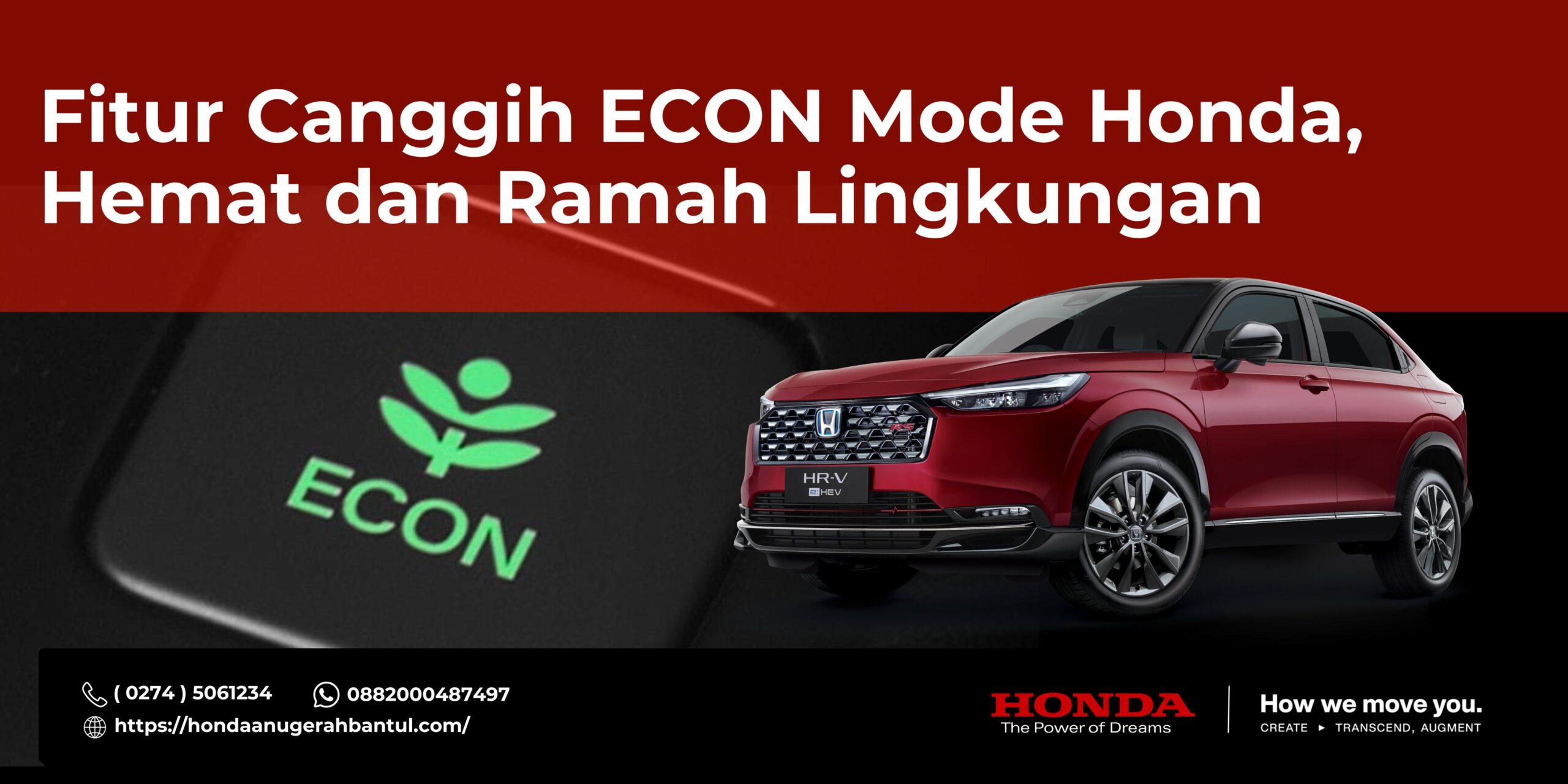 Fitur Canggih ECON Mode Honda, Hemat dan Ramah Lingkungan