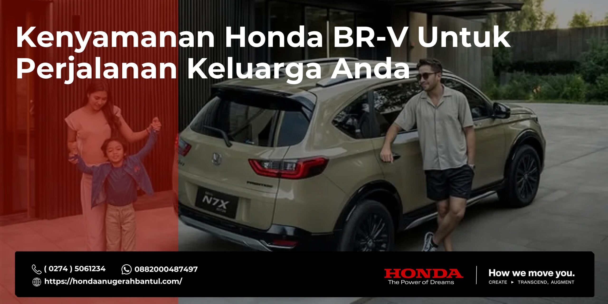 Kenyamanan Honda BR-V Untuk Perjalanan Keluarga Anda