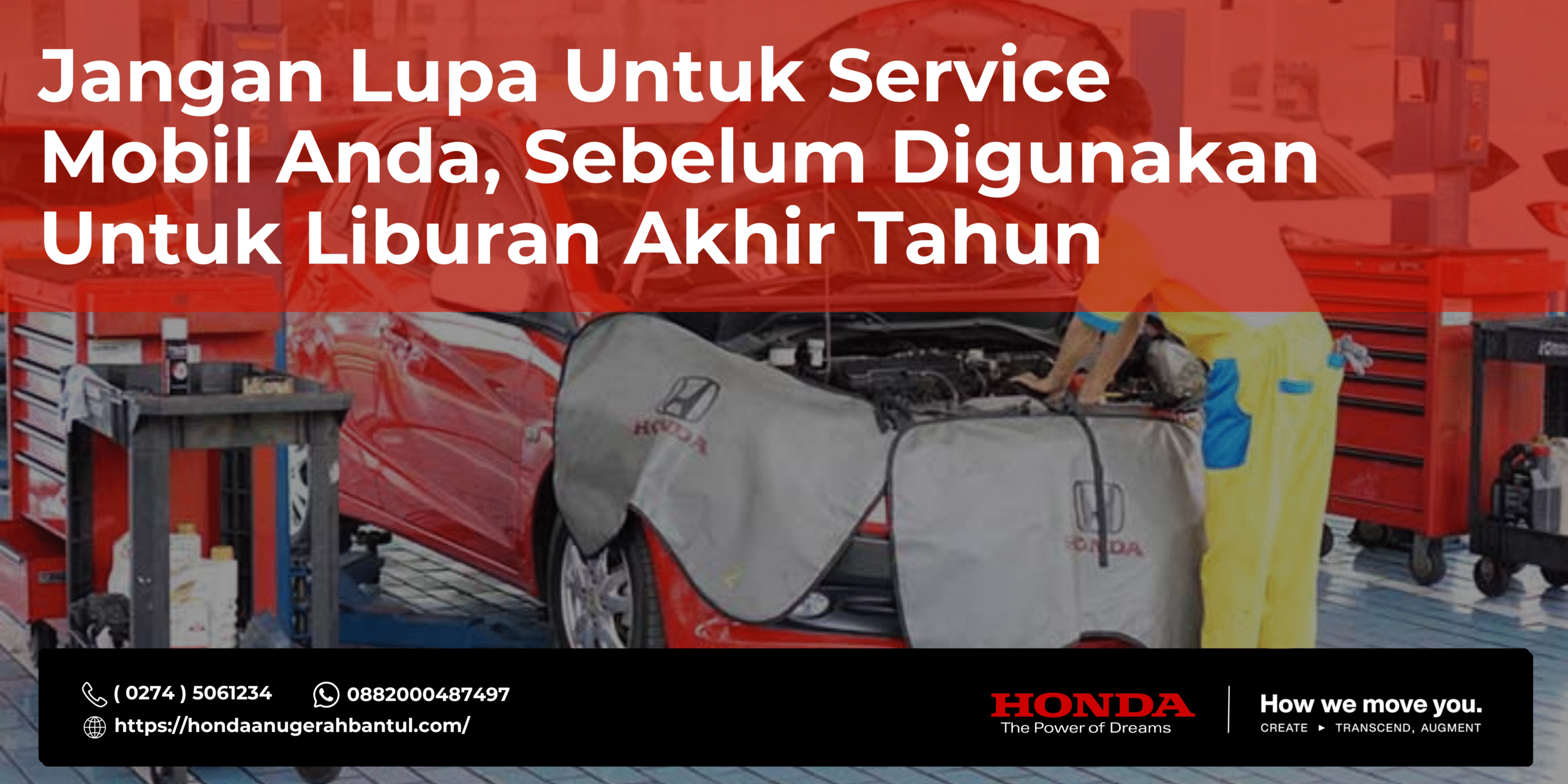 Jangan Lupa Untuk Service Mobil Anda, Sebelum Digunakan Untuk Liburan Akhir Tahun