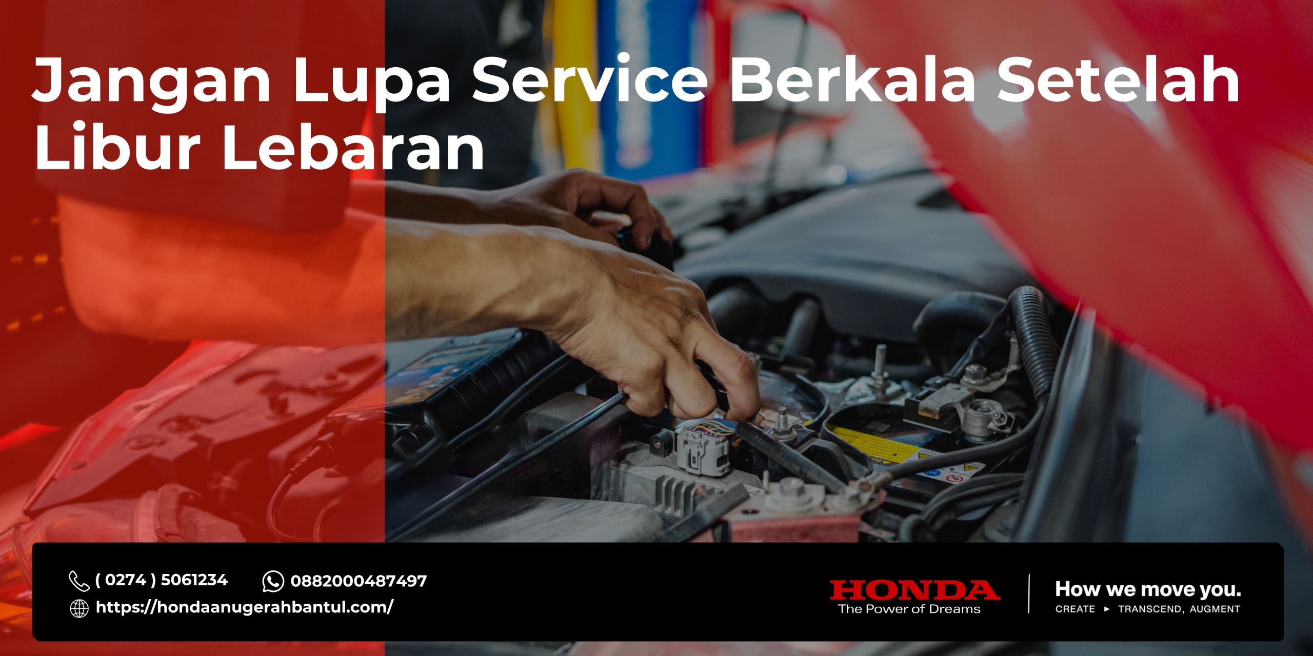 Jangan Lupa Service Berkala Setelah Libur Lebaran