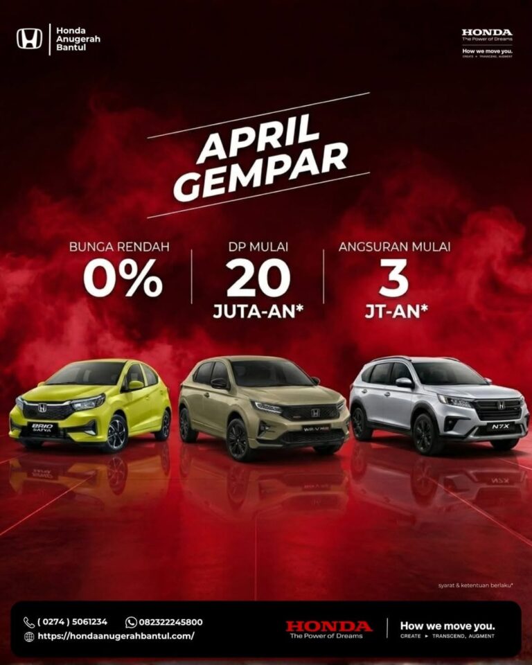 _APRIL GEMPAR- SAATNYA PUNYA HONDA BARU! 🚗💨_Wujudkan impian Anda membawa pulang mobil Honda id