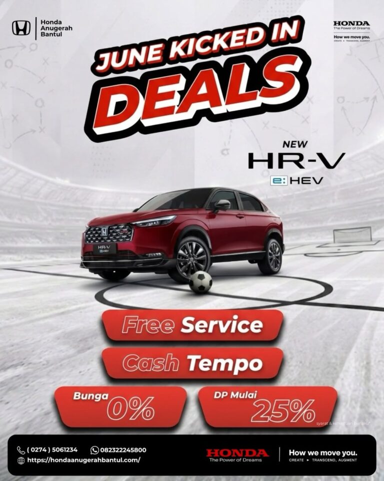 JUNE KICKED IN DEALS! ⚽🔥Bulan Juni ini, saatnya mencetak gol kemenangan dengan mobil impianmu!