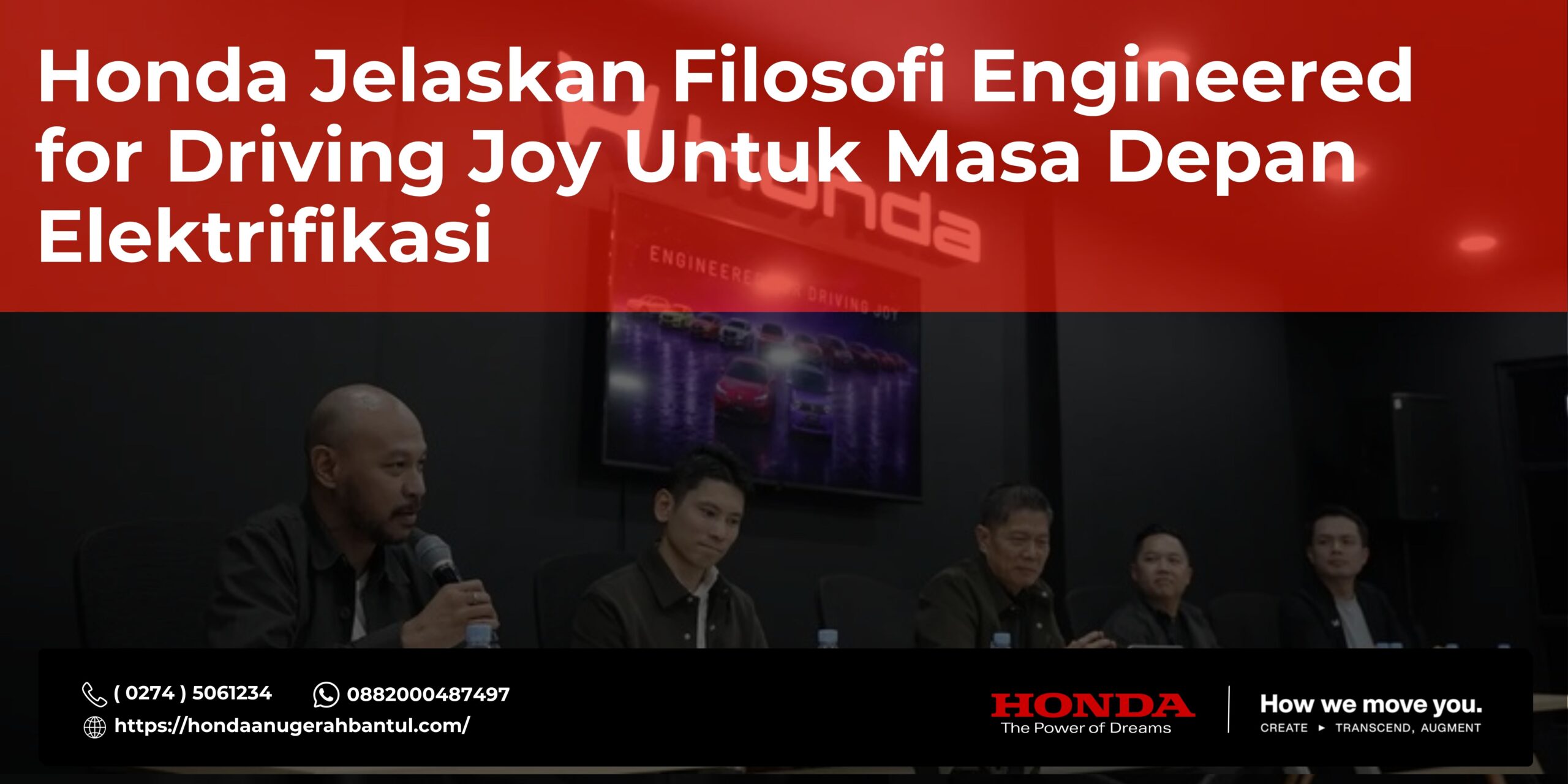 Honda Jelaskan Filosofi Engineered for Driving Joy Untuk Masa Depan Elektrifikasi