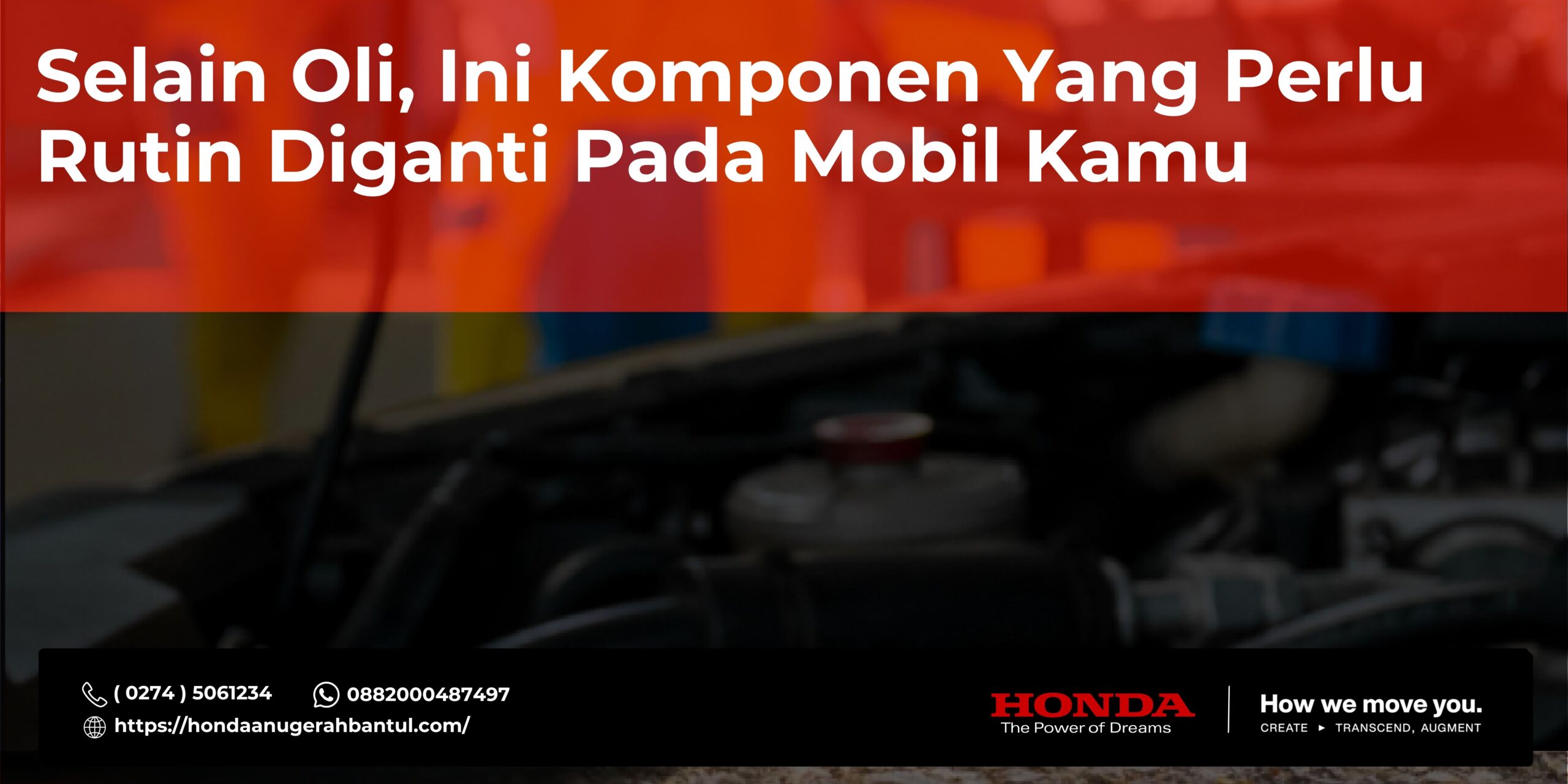 Selain Oli, Ini Komponen Yang Perlu Rutin Diganti Pada Mobil Kamu