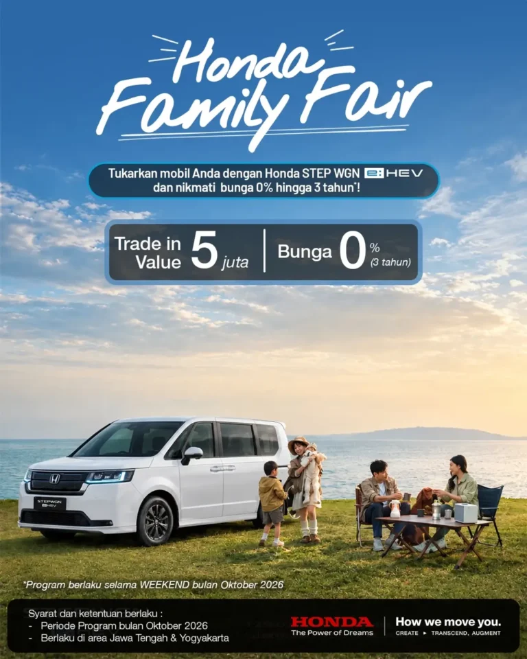 👨_👩_👧_👦✨ Quality time bareng keluarga, makin seru bareng Honda!Honda Family Fair hadir buat